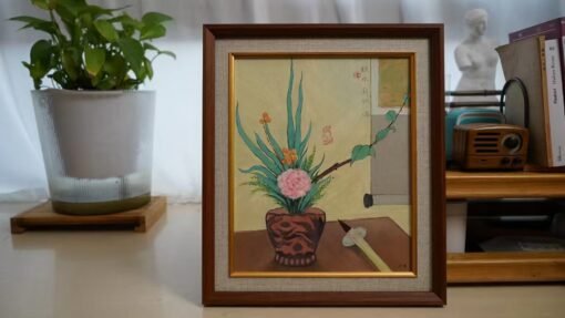 Spring Blossoms in the Study